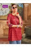 Saumya By Rangmaya Bombay Fabric Wholesale Tunic Ladies Top In India